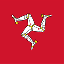 The Flag of Isle of Man Square