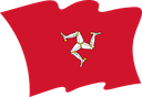 The Flag of Isle of Man Wavy II