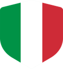The Flag of Italy Shielded I