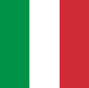 The Flag of Italy Square