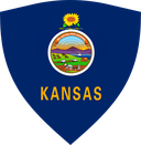 The Flag of Kansas Shielded II
