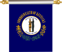 The Flag of Kentucky Hanging Banner IV