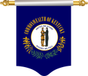 The Flag of Kentucky Hanging Banner I