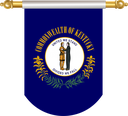 The Flag of Kentucky Hanging Banner II