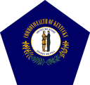 The Flag of Kentucky Pentagon