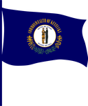 The Flag of Kentucky Pole Flag III