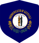 The Flag of Kentucky Shielded I