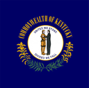 The Flag of Kentucky Square