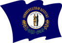 The Flag of Kentucky Wavy II