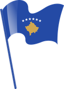 The Flag of Kosovo Pole Flag I