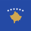 The Flag of Kosovo Square