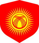 The Flag of Kyrgyzstan Shielded I