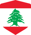 The Flag of Lebanon Shielded I