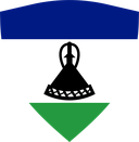 The Flag of Lesotho Shielded II