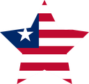 The Flag of Liberia Star