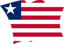 The Flag of Liberia Wavy II