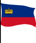 The Flag of Liechtenstein Pole Flag III