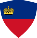 The Flag of Liechtenstein Shielded II