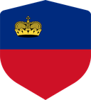 The Flag of Liechtenstein Shielded I