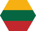The Flag of Lithuania Hexagon I