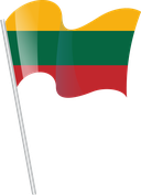 The Flag of Lithuania Pole Flag I