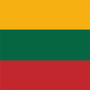 The Flag of Lithuania Square