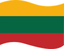 The Flag of Lithuania Wavy I