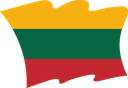 The Flag of Lithuania Wavy II