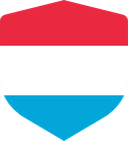 The Flag of Luxembourg Shielded I