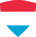 The Flag of Luxembourg Shielded II