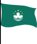The Flag of Macau Pole Flag III