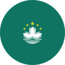 The Flag of Macau Round
