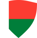 The Flag of Madagascar Shielded II