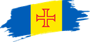 The Flag of Madeira Brushed