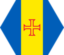The Flag of Madeira Hexagon I