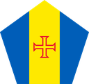 The Flag of Madeira Pentagon