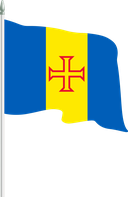The Flag of Madeira Pole Flag II