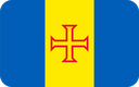 The Flag of Madeira Rounded Rectangle