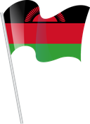 The Flag of Malawi Pole Flag I