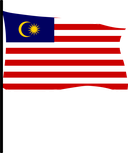 The Flag of Malaysia Pole Flag III