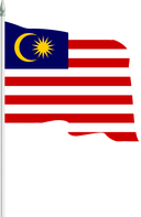 The Flag of Malaysia Pole Flag II