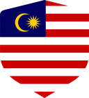The Flag of Malaysia Shielded I