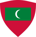 The Flag of Maldives Shielded II