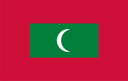 The Flag of Maldives
