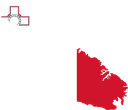 The Flag of Malta Map