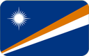 The Flag of Marshall Islands Rounded Rectangle