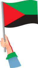 The Flag of Martinique Handheld