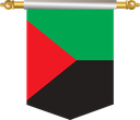The Flag of Martinique Hanging Banner III