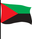 The Flag of Martinique Pole Flag III