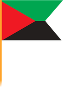 The Flag of Martinique V Cut